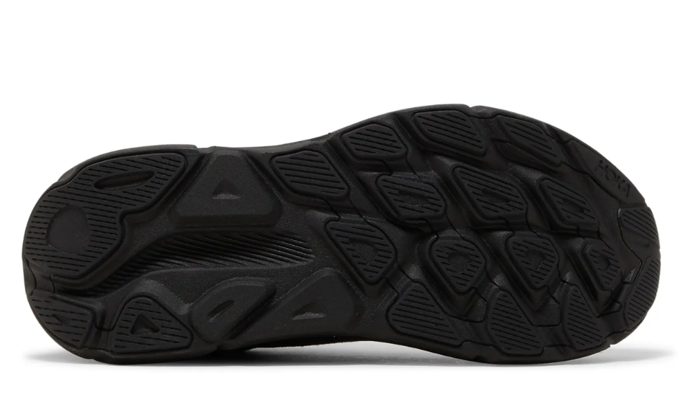 HOKA Clifton 9 Textile – Men’s All-Black Lightweight Trainer