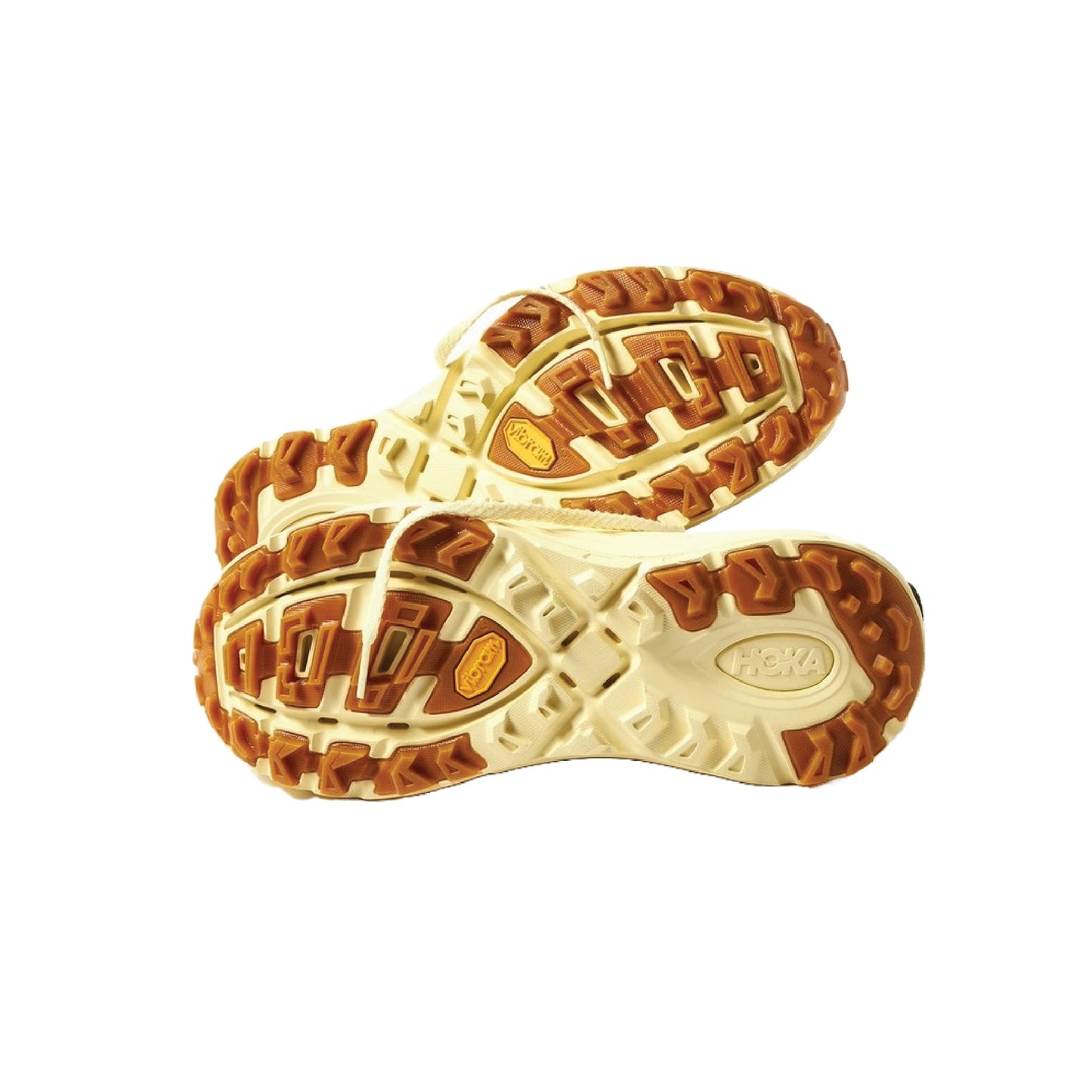 Hoka x END. Mafate Speed 2 "Overland" sneaker with a brown and green colorway