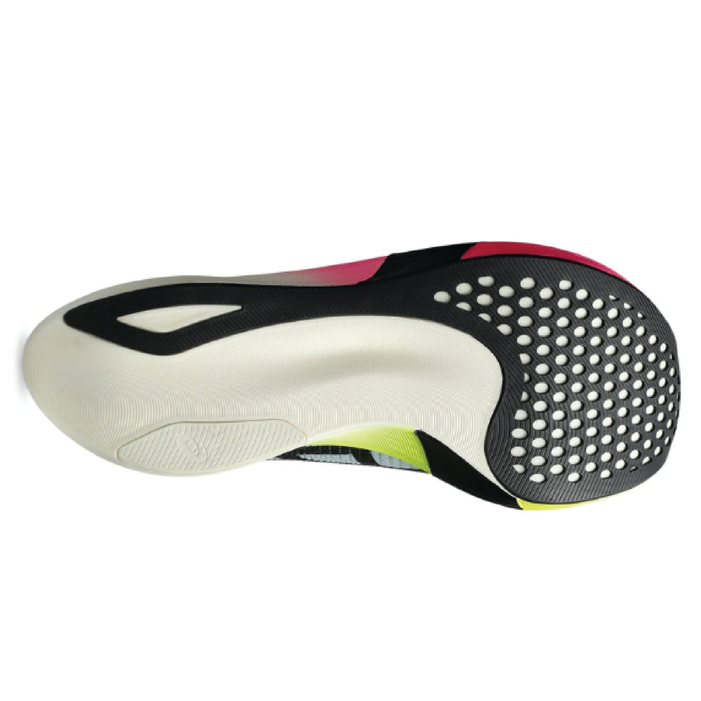 ASICS Metaspeed Edge Paris running shoe in the Island Blue and Orange Pop colorway.