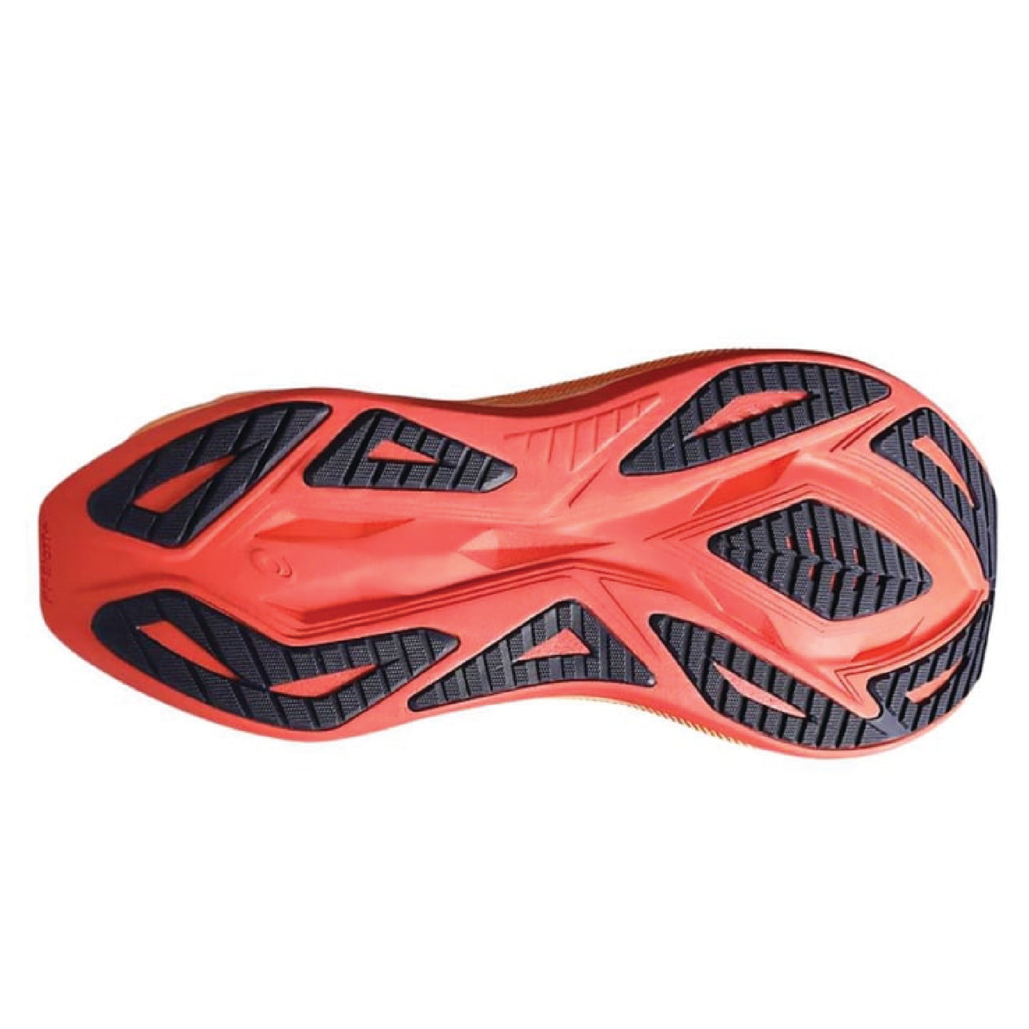 Asics Superblast 2 running shoe in the greyish purple and coral reef colorway.