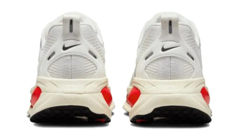 Nike Vomero 18 Men's Road Running Shoes - Platinum Tint/Siren Red/Light Smoke Grey/Metallic Pewter