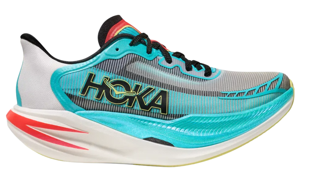 HOKA Cielo X1 2.0 – Unisex Frost/Black Carbon Racing Shoe