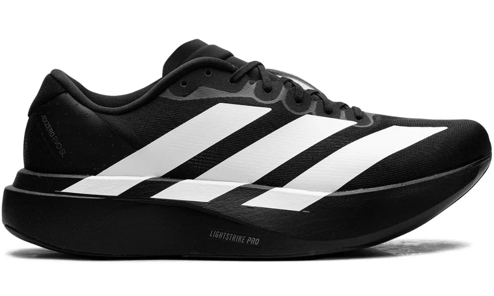 Adidas Adizero Evo "Black/White" Sneakers – Lightweight Performance & Style