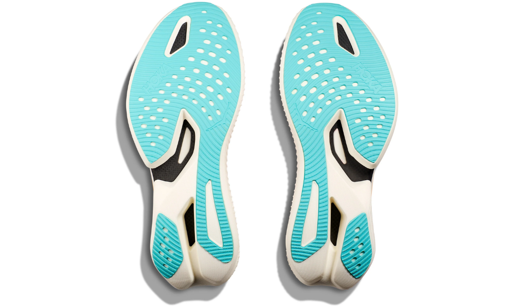 HOKA Cielo X1 – Frost/Cerise Unisex Carbon-Plated Race Shoe