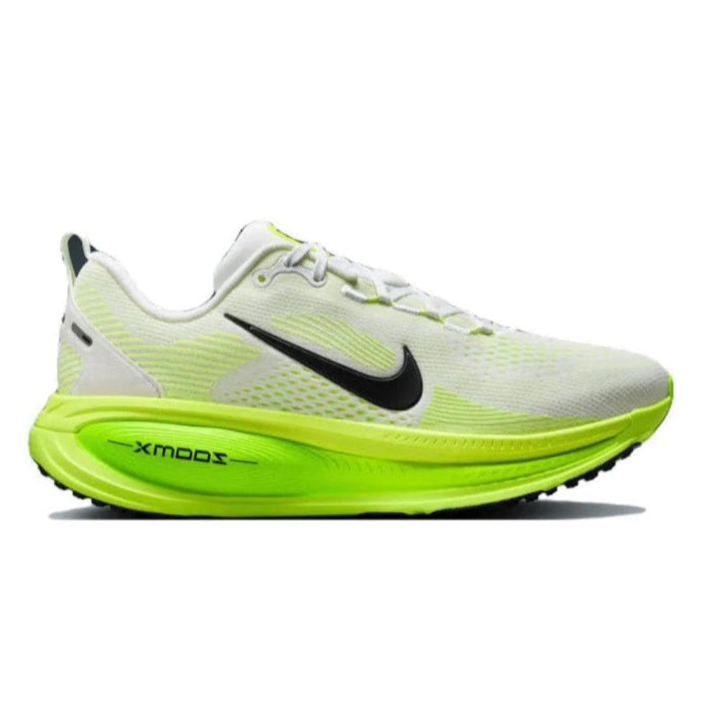 Nike Running Vomero 18 sneakers in white and light green