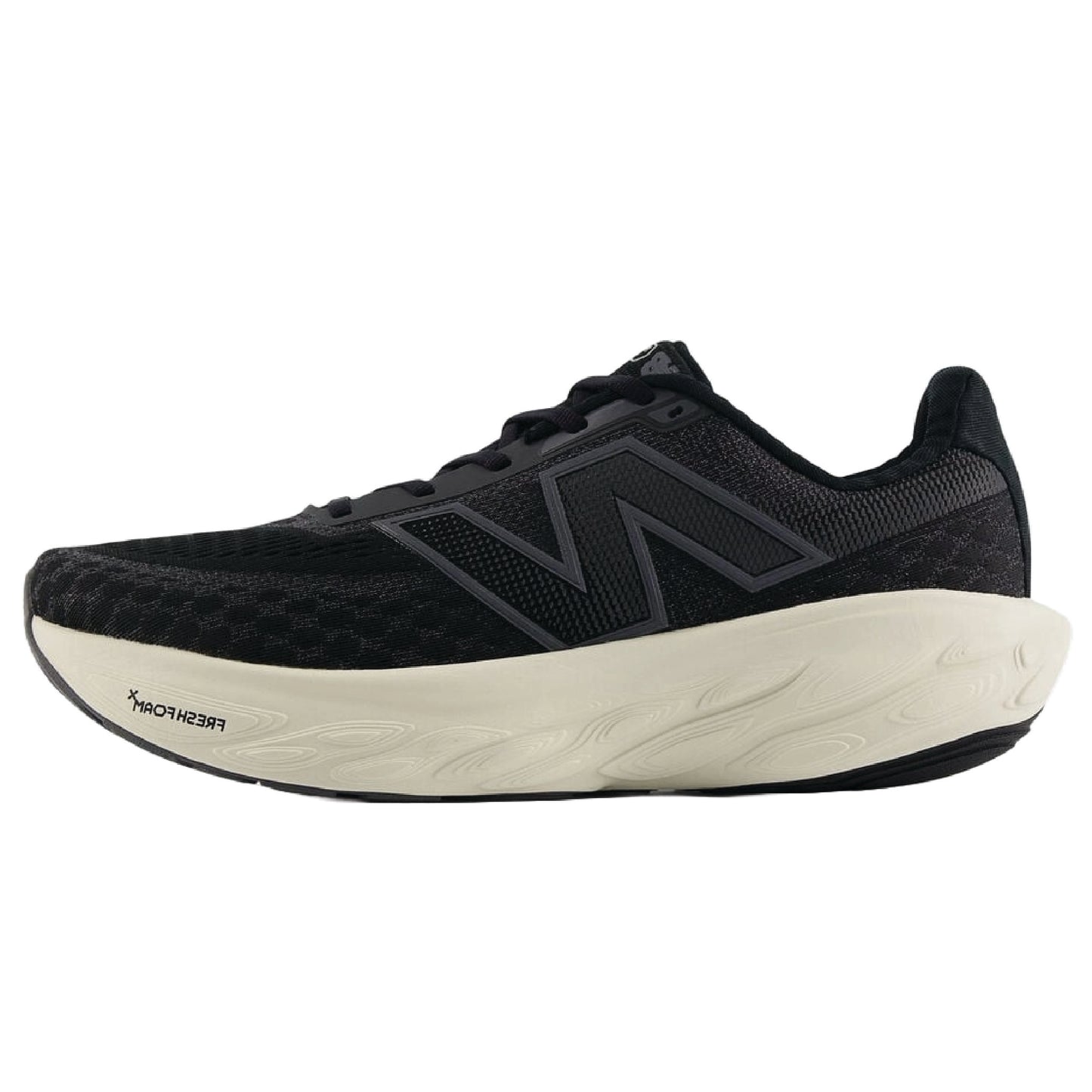 New Balance Fresh Foam X 1080v14 running shoe in black  X midsole.