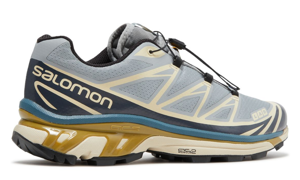 Salomon XT-6 Navy Blue & Gold
