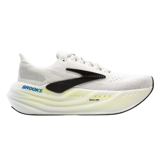 Brooks Men’s Glycerin Max – Grey/Black/Nightlife Max-Cushion Trainer