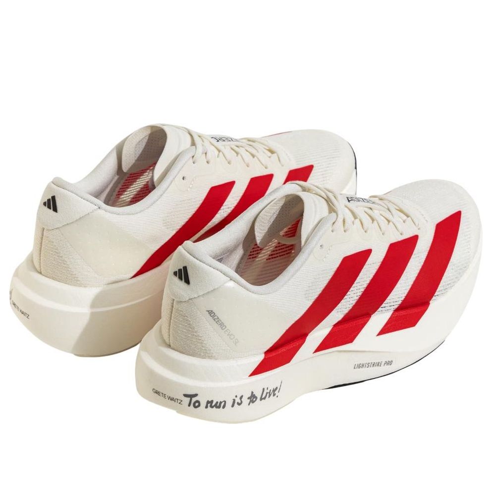 Adidas Adizero Evo SL "White Red" – Lightweight Men’s Running Trainer
