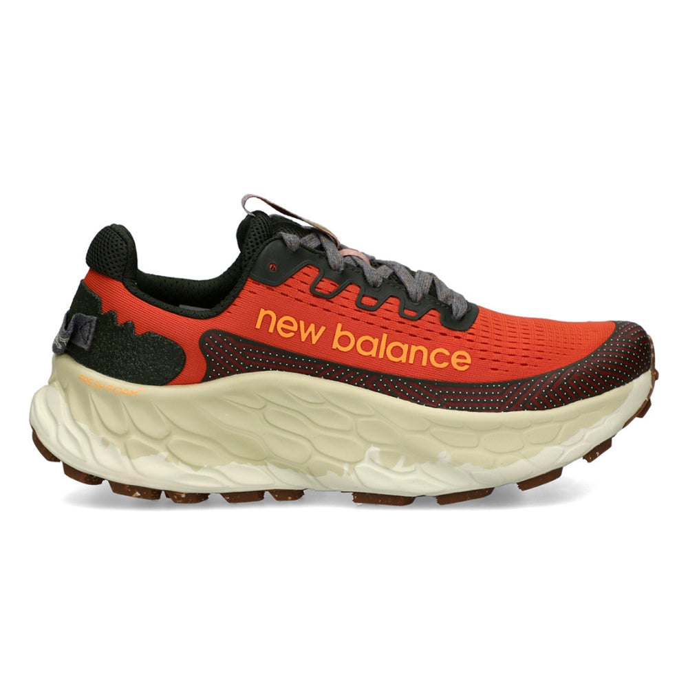 Men's New Balance Fresh Foam X More Trail V3 Orange Trail Running Shoe MTMORCO3