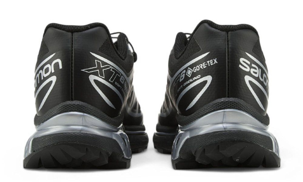 Salomon XT-6 GORE-TEX Mens Running Shoes Black Silver