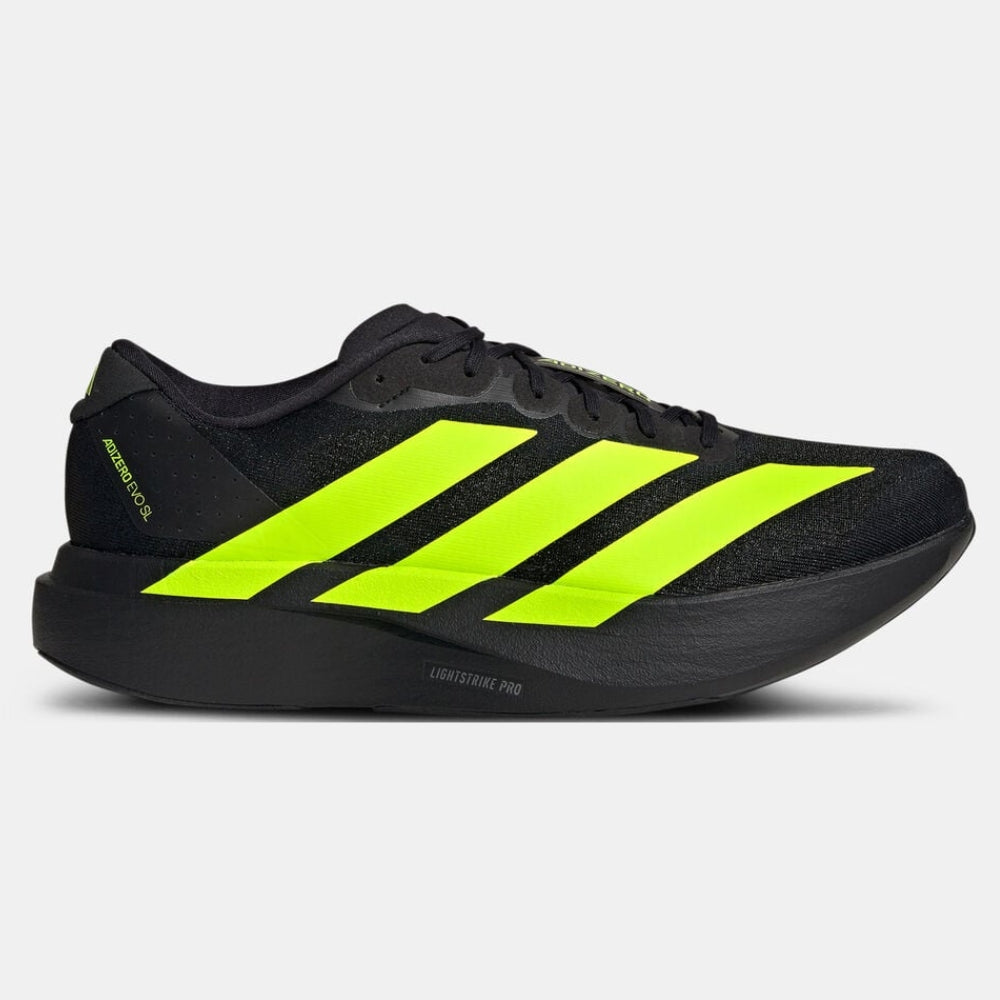 Adidas Adizero EVO SL – Core Black Lightweight Running Trainer