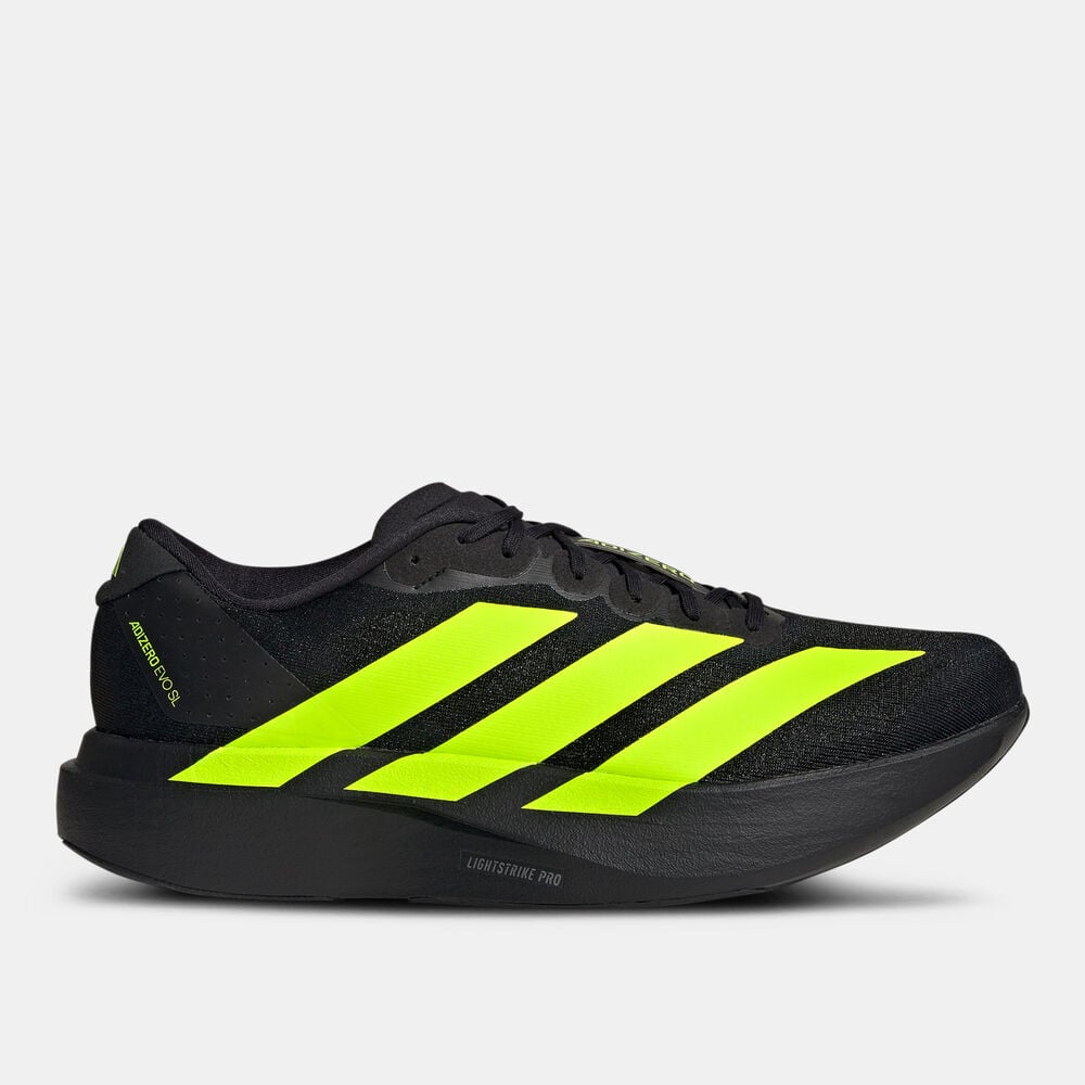 Adidas Adizero EVO SL – Core Black Lightweight Running Trainer