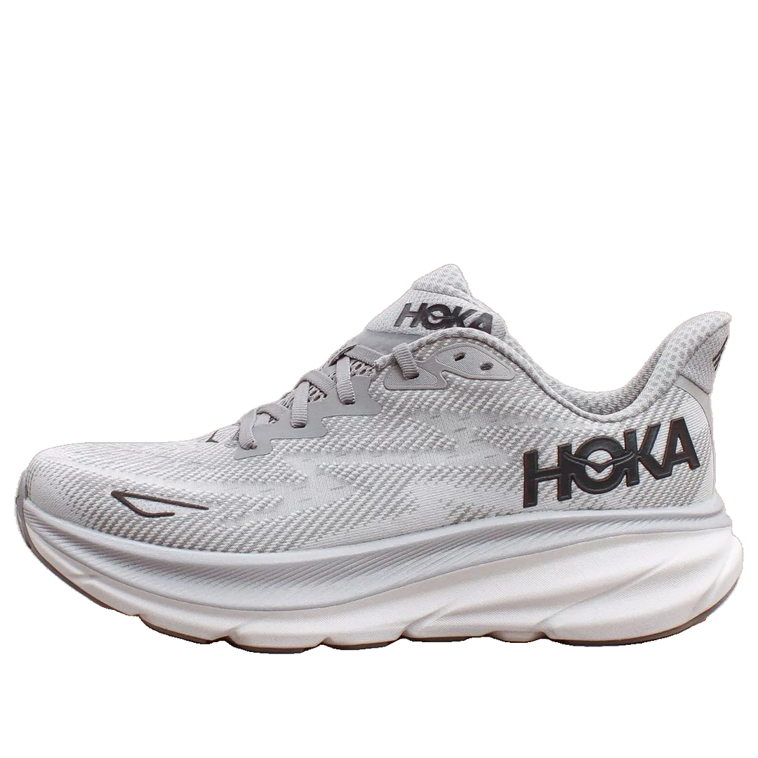HOKA Clifton 9 – Men’s Harbor Mist/Black Lightweight Trainer