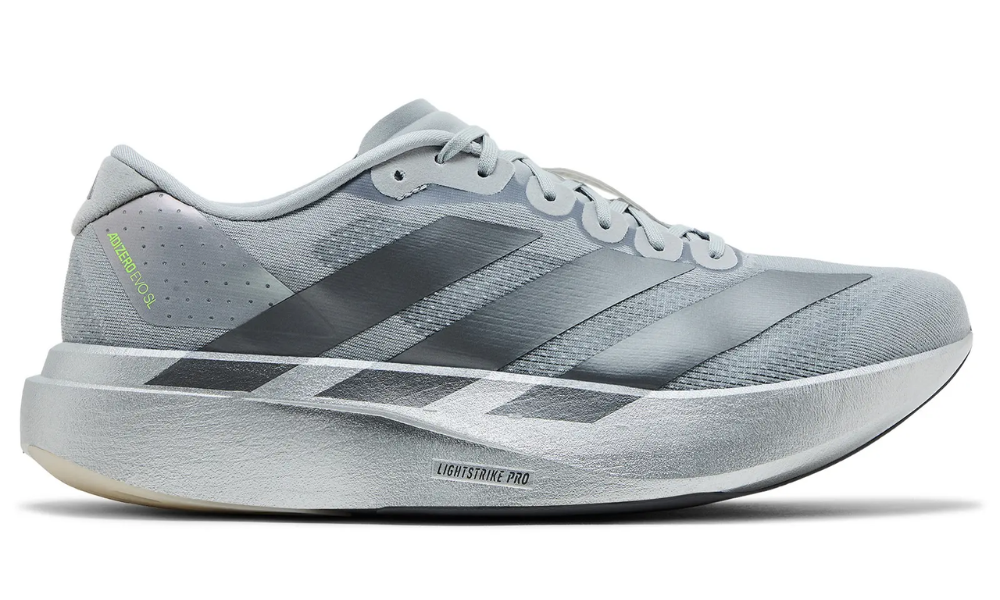 Adidas Adizero Evo SL "Silver Metallic" – Sleek & Dynamic Lightweight Trainer