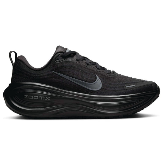 Nike Vomero Plus running shoes in a black colorway.
