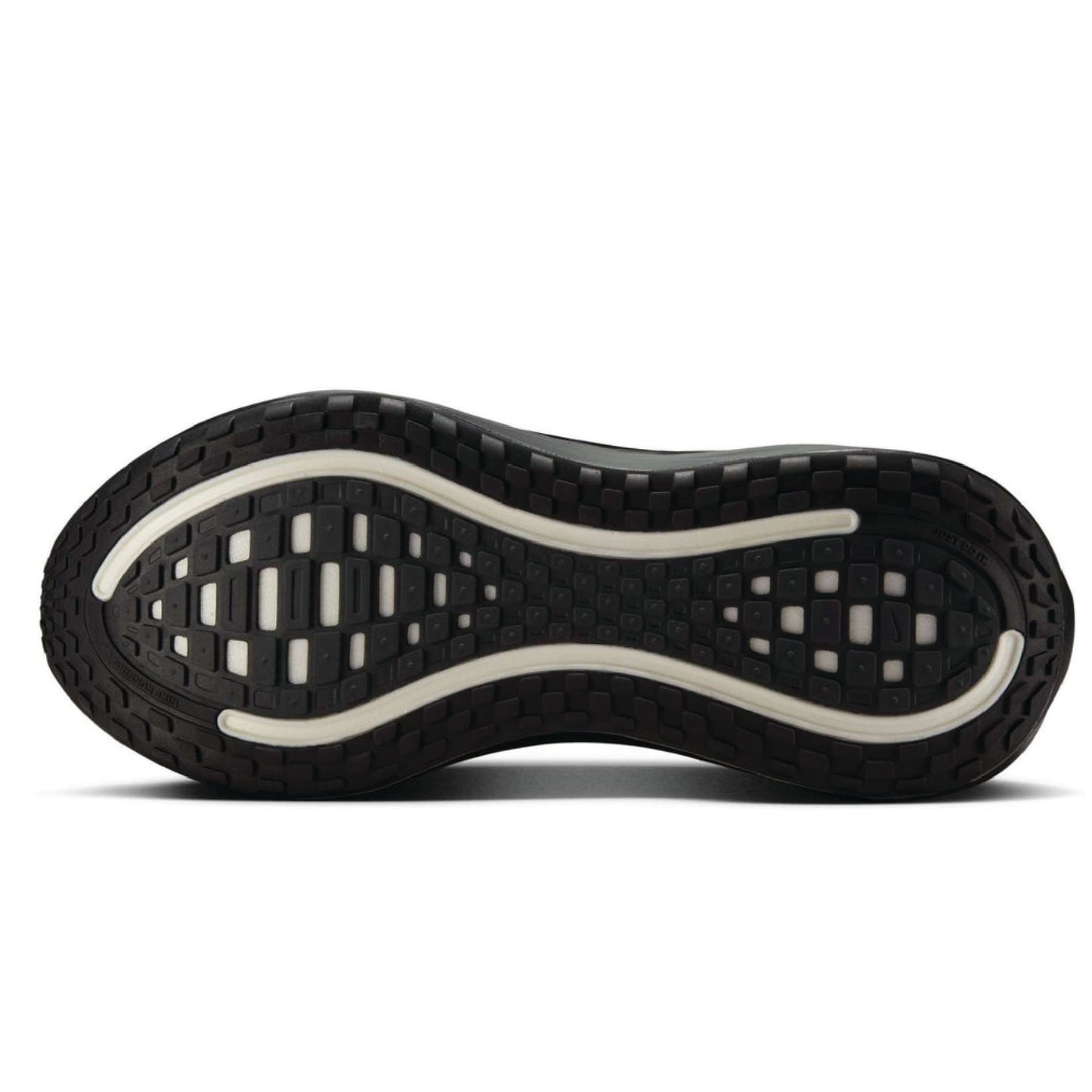 Nike Vomero Plus running shoes in a black colorway.