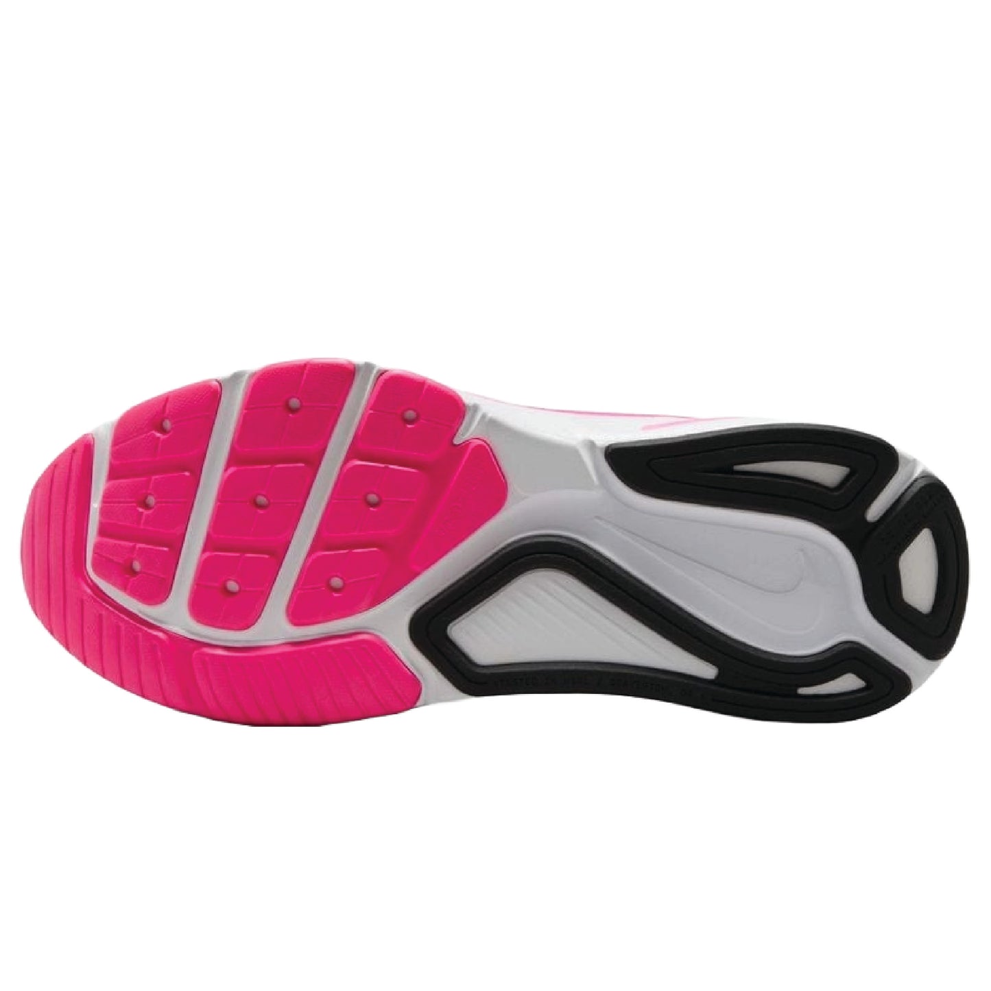 Nike Structure 26 road running shoe in the Hyper Pink/Black colorway.