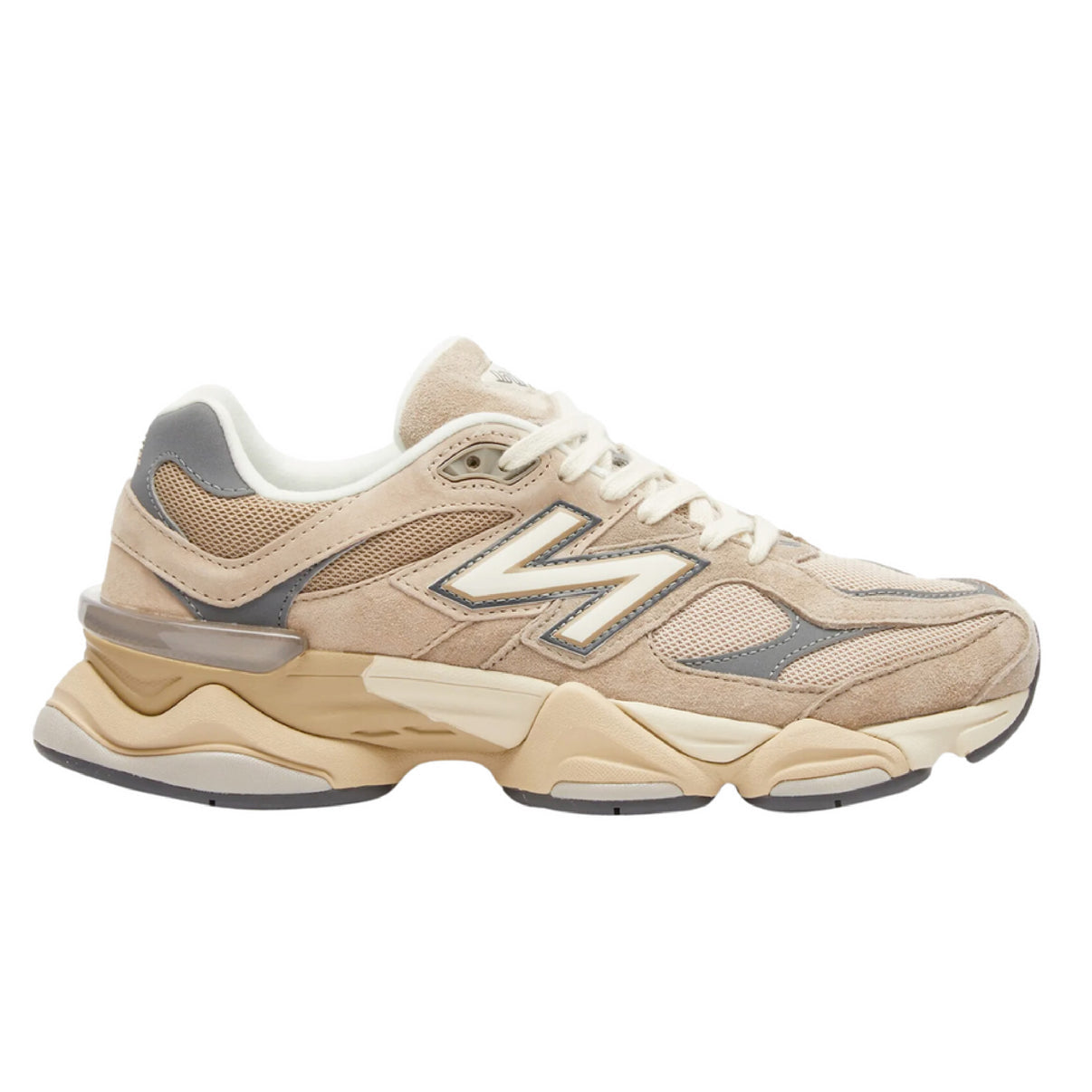 New Balance 9060 "Driftwood Castlerock" sneaker.