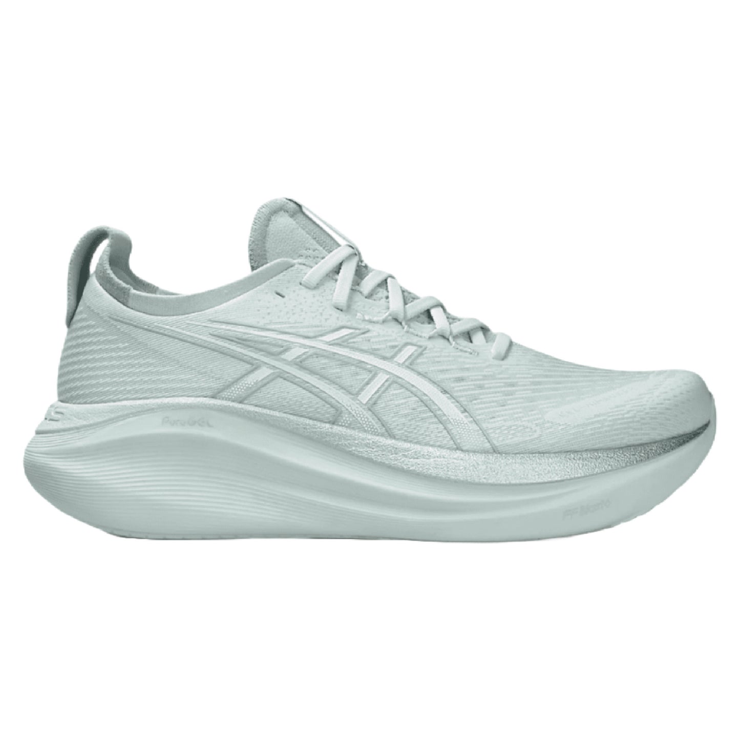 Asics GEL-NIMBUS 27 running shoe Pure Aqua/White