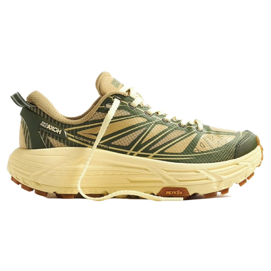 Hoka x END. Mafate Speed 2 "Overland" sneaker with a brown and green colorway