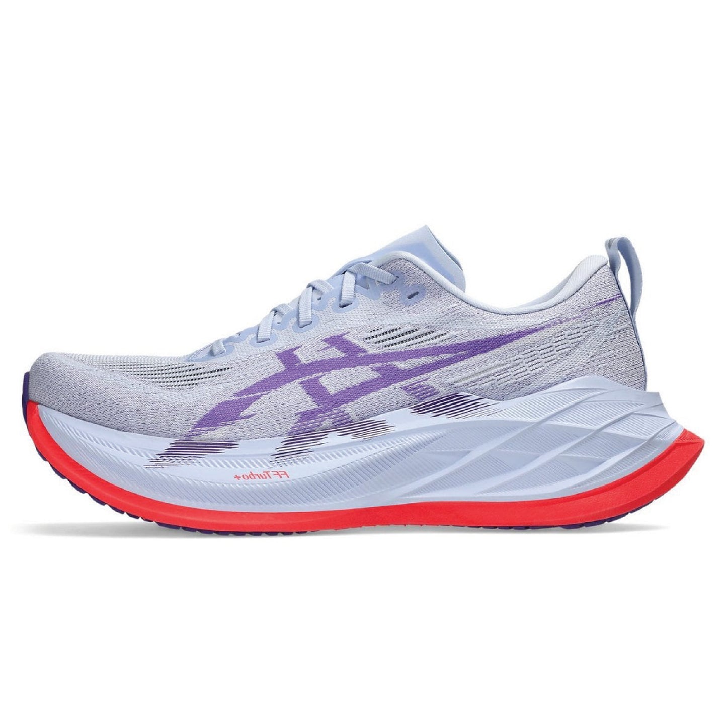 Asics Superblast 2 running shoe in the 'Blue Fade/Edo Purple' colorway.