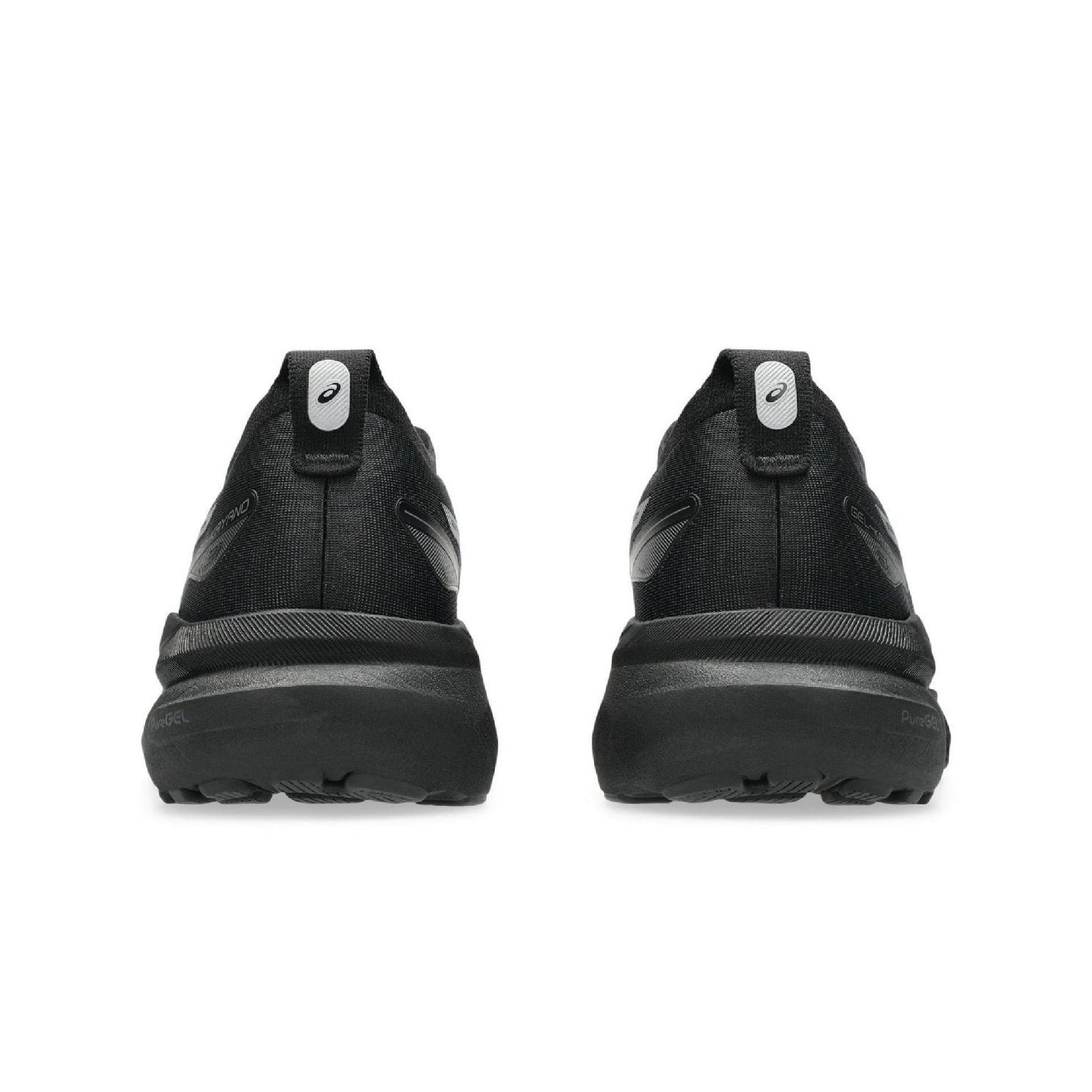 ASICS GEL-KAYANO 31 running shoe in a black colorway.