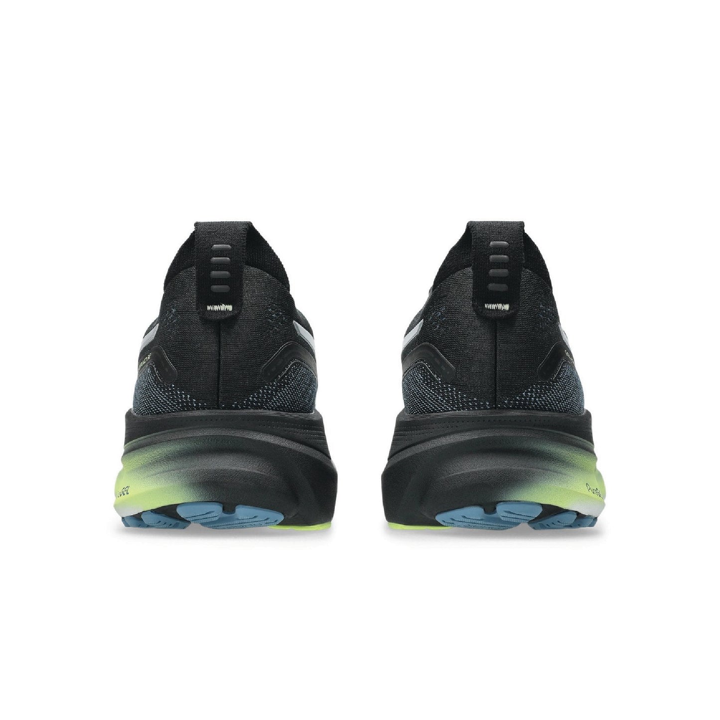 Asics GEL-KAYANO 32 running shoe featuring PureGEL and FF Blast+ technologies.