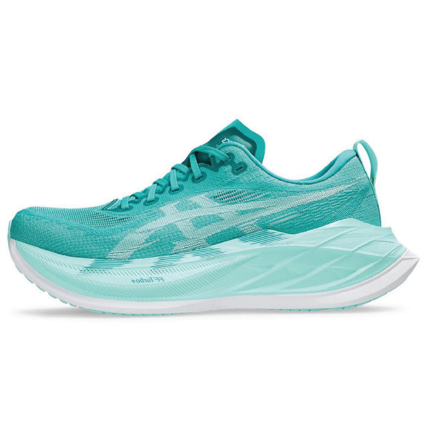 Asics Superblast 2 running shoes in the "Island Blue/White"